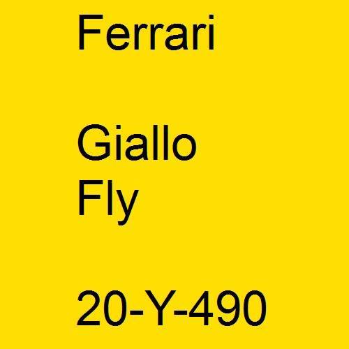 Ferrari, Giallo Fly, 20-Y-490.